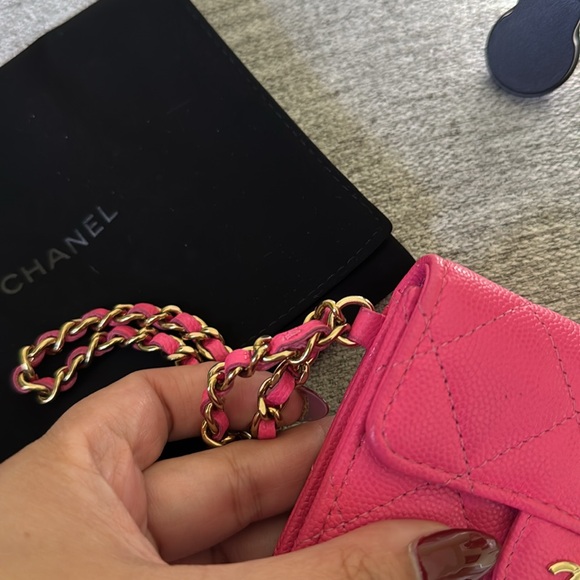 CHANEL CARD HOLDER/WALLET ON CHAIN - Picture 15 of 16